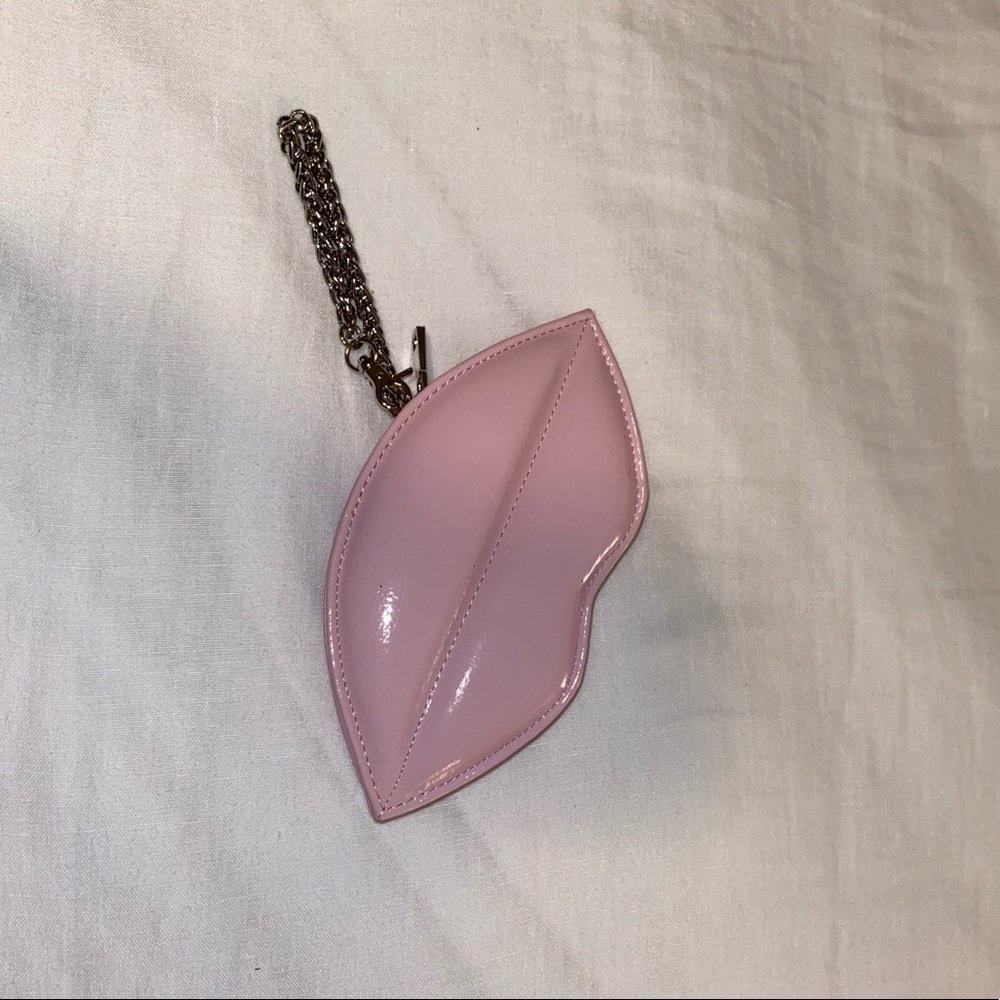 Lip pink Wristlet and Clutch